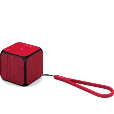 Sony SRSX11R 10W Portable Mini Wireless Speaker with Bluetooth NFC Integrated Rechargeable Battery in Red Sony SRSX11R 10W Portable Mini Wireless Speaker with Bluetooth NFC Integrated Rechargeable Battery in Red